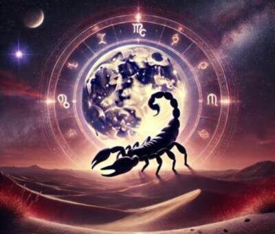 Horóscopo anual signo del zodiaco Escorpio 2025